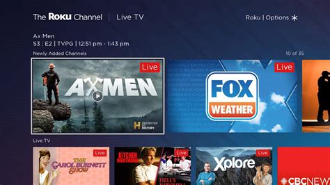 The Roku Channel Rolls Out 25 New Live Linear Channels New Content