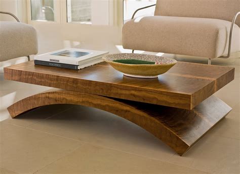 You can make your own wooden coffee table after finding the perfect material, such as metal legs and fine wood boards. Solid Wood Coffee Table Design Images Photos Pictures