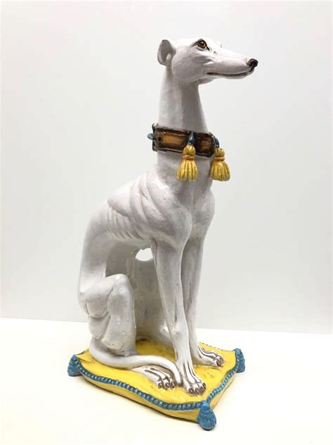 Contacteer ons via de webshop of email protected. ‎Life-Size Italian Greyhound Majolica Dog Statue Figurine ...