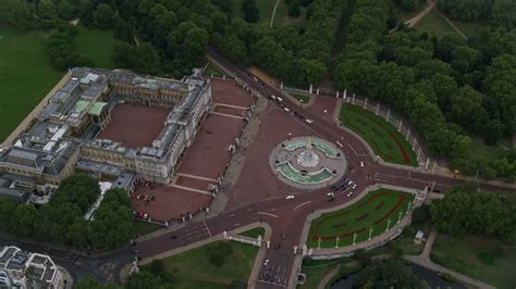 55k Stock Footage Aerial Video Of A Birds Eye View Of Buckingham