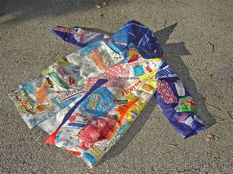 21st Century Fusion Fused Plastic Bags Coat ~ Photo 4 Flickr