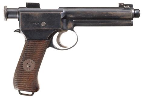Austrian Roth Steyr Model 1907 Semi Automatic Pistol With Holster