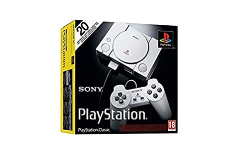 Sony Playstation Classic Console With 20 Playstation Games Pre
