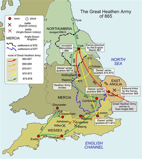 3 Key Battles In The Viking Invasions Of England History Hit