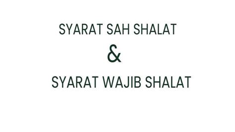 Syarat Sah Shalat Ada 5 Apa Saja? Siapa Saja Orang yang Diwajibkan