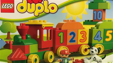 Lego Duplo Learn To Count Number Train Youtube
