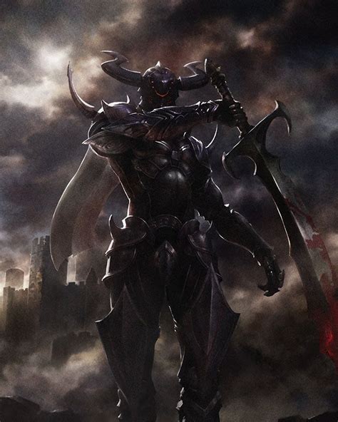 Dark Knight From Mobius Final Fantasy Knight Art Final Fantasy Art