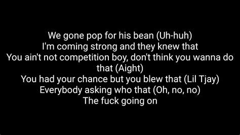 Lil Tjay Leaked Lyrics Youtube