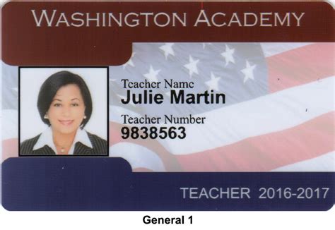 Teacher Photo Id Card