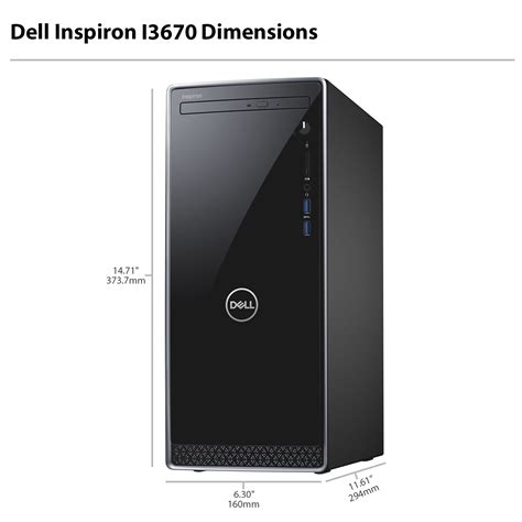 Dell Inspiron 3670 Desktop Computer With 9th Gen Intel Core I5 9400
