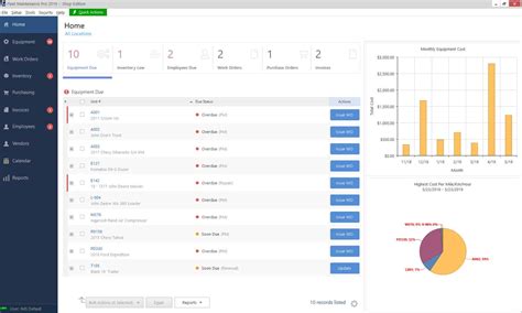 Fleet Maintenance Pro Maintenance Software