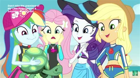 Equestria Girls Fluttershy Rainbow Dash Rarity Applejack