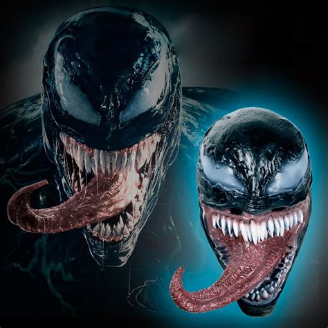 One of marvel's most enigmatic, complex and badass characters comes to the big screen, starring academy. Aliexpress.com : Buy 2018 Movie Venom Cosplay Face Masks ...