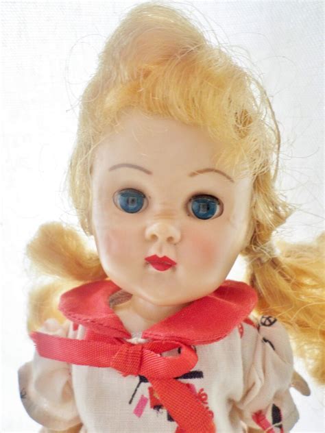 Vintage 1955 1956 Vogue Ginny Doll 7 12 Hard Plastic Etsy