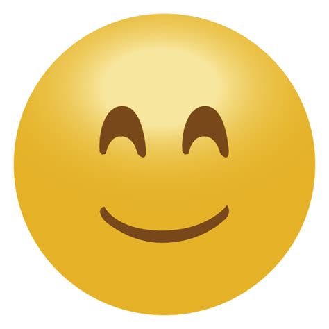 Glückliches Lächeln Emoji Emoticon Symbol Transparenter Png Und Svg