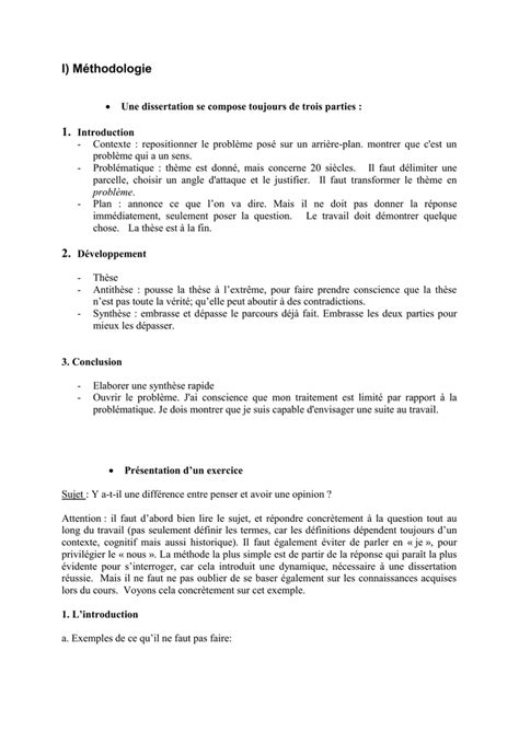 Développement Dune Dissertation