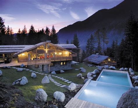 Elegant And Exclusive Chalet Complex In French Alps Luxury Ski Chalet