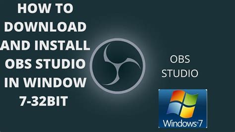 Windows 8 / windows 10. Obs Studio 32 Bit Windows 7 - Obs Classic Download Free ...