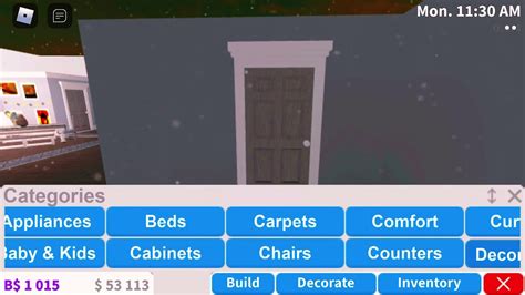 How To Decorate The Outside Of Your Bloxburg Door Youtube