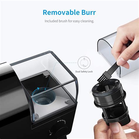 Versatile grinder that grinds well for drip coffee and espresso. Shardor│Coffee Grinder