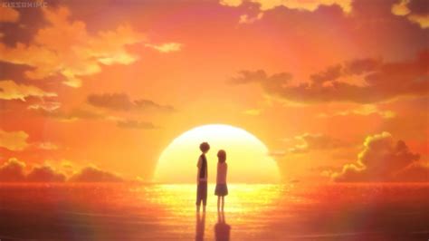 Beautiful Anime Sunset Anime Scenery Anime Life Sunset