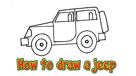 Choose from 730+ jeep graphic resources and download in the form of png, eps, ai or psd. How to draw a jeep, easy step by step | cartoon jeep ...
