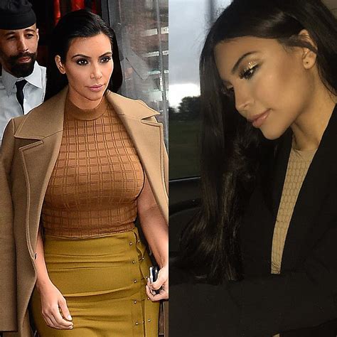 Kim Kardashian Doppelganger Style Popsugar Fashion Uk