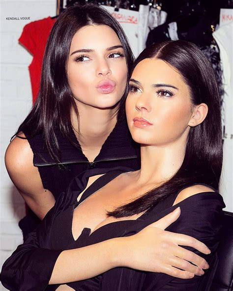 K E N D A L L V O G U E On Instagram “kendall With Her Wax Figure Today At Madame Tussauds