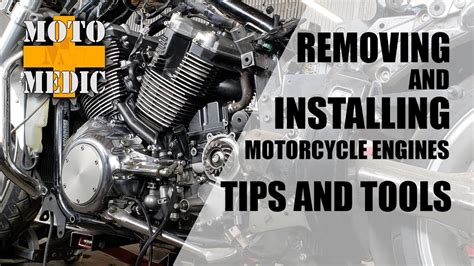 Removing And Installing Motorcycle Engines Tools And Tips Youtube