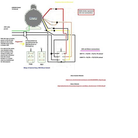 Dayton Electric Motor Wiring Diagram - Collection - Wiring Diagram Sample