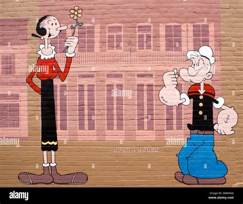 Popeye And Olive High Resolution Stock Photography And Images Alamy