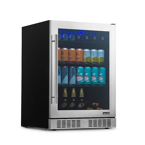 Newair 572 Cu Ft Built In Mini Fridge With Color Changing Led Lights