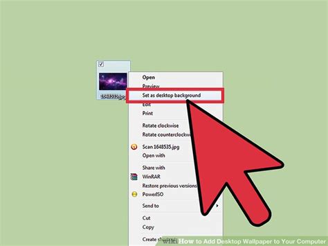 The second worst thing you can do is use a wallpaper with a display resolution that does not match your screen's display resolution. How to Add Desktop Wallpaper to Your Computer: 7 Steps