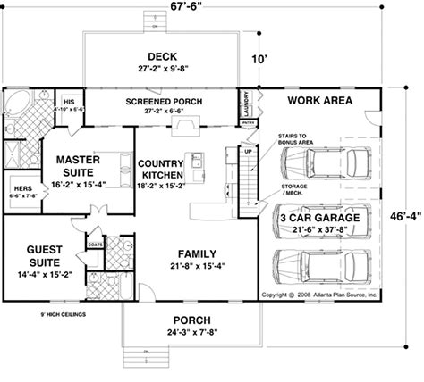 Square Ranch Floor Plans Floorplansclick