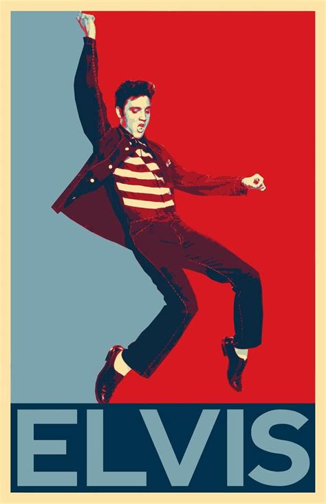 Elvis Presley Illustration 3 American Rock Music Icon Pop Etsy In
