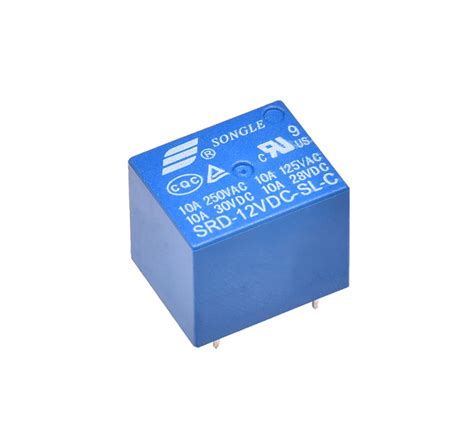 Relay De 12v 10amp 5 Pines Spdt Tettsa Tienda