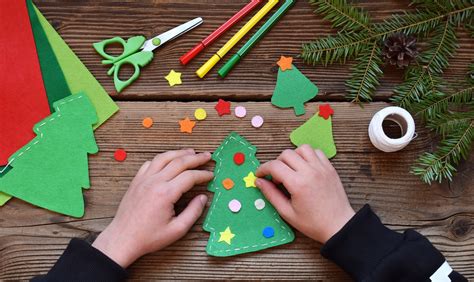 Cómo Hacer Un árbol De Navidad De Fieltro Bekia Navidad