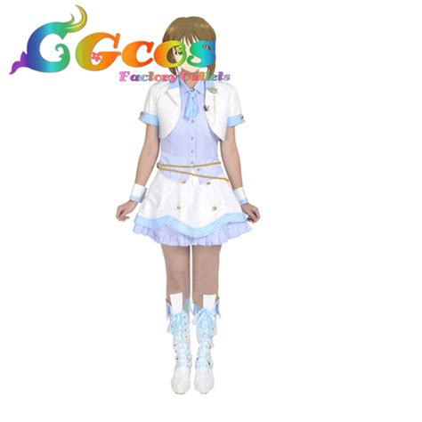 Cgcos Free Shipping Cosplay Costume The Idolmaster Yukiho Hagiwara New