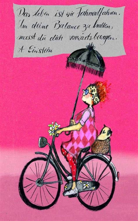 Fahrradfahren - Miss chaos - Best Pins | Lebensweisheiten sprüche