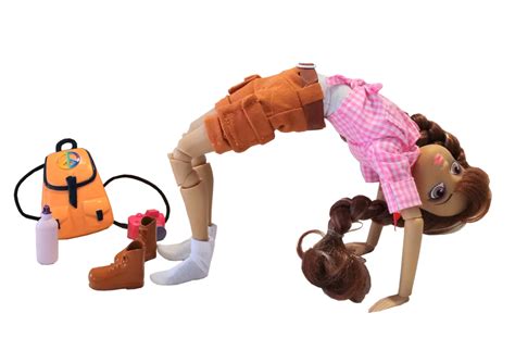 How Cool Is This Yoga Dolls These Aint No Barbies Baby Tracy
