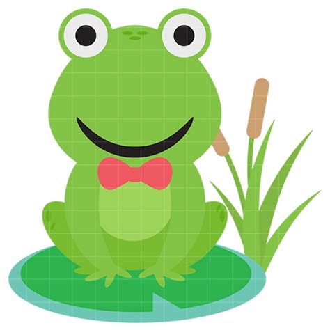 Cute Frog Clipart Clipart Best
