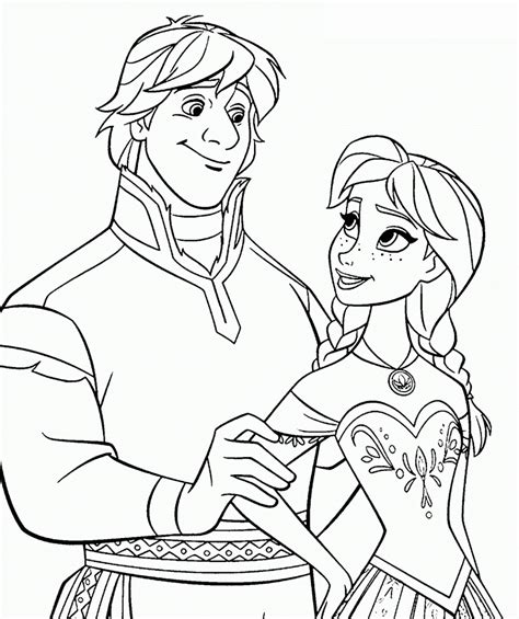 dibujos para colorear de frozen para imprimir y pintar | Frozen