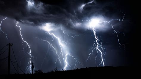 Free Download Hd Wallpaper Lightning Thunder Sky Thunderstorm