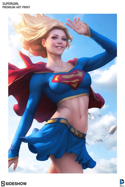 Dc Comics Supergirl Premium Art Print By Sideshow