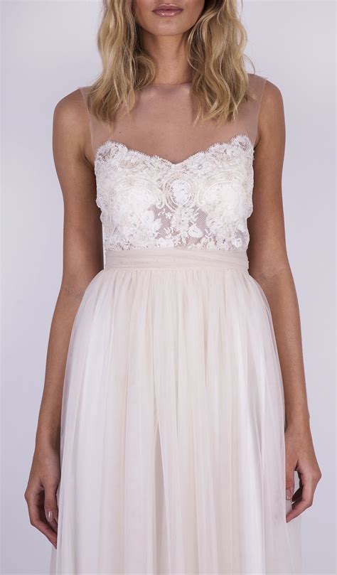Her skull was a psalm to the elegant dance waiting beneath the flesh of all who walked the earth. Loriel - Grace Loves Lace | Wedding dresses, Wedding ...