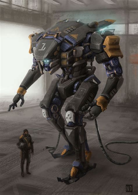 Aearchon Mech 001 By Andynd Mech Sci Fi Mech Robot Concept Art