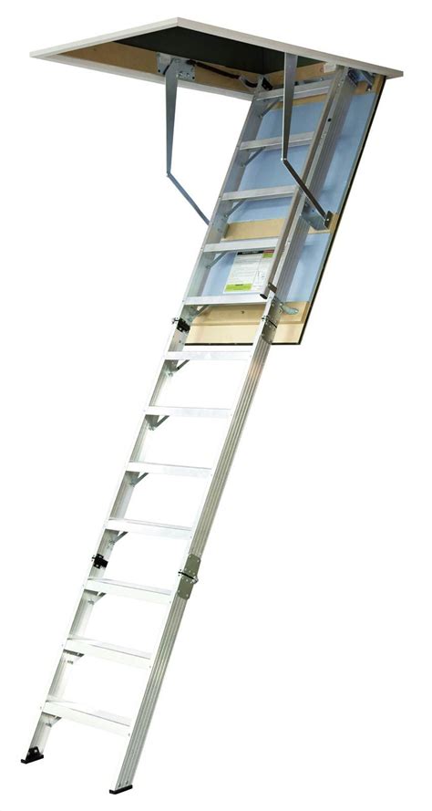Kasw10w Wide Ultimate Series Aluminium Attic Ladder