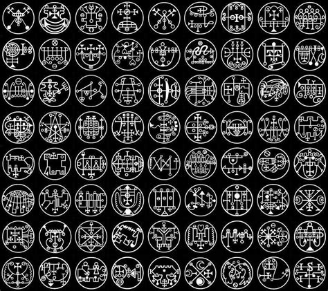 Metaconscious “ From Ars Goetia The Seals Of The 72 Goetic Demons