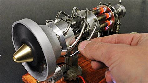 16 Cylinder Gas Powered Stirling Engine Youtube