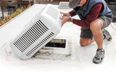 All models of carrier, coleman & duotherm rv acs. Roof Air Leak Repair | Rv air conditioner, Camper repair ...